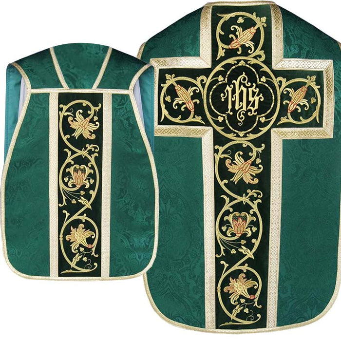 Traditional roman Catholic Fiddle Back Chasuble — Matthew F. Sheehan