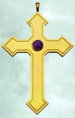 Artisitc Silver Pectoral Cross