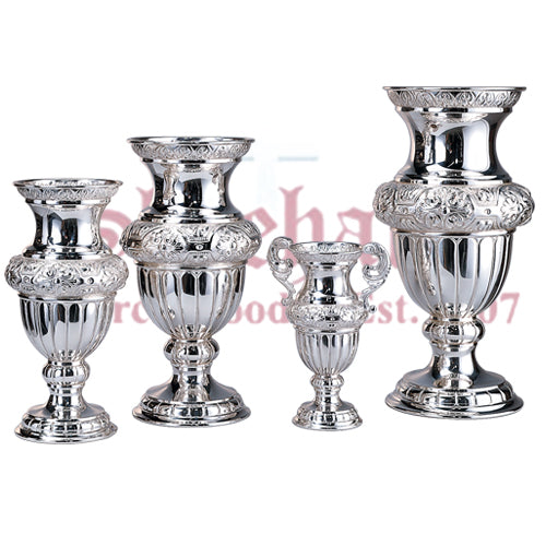 Lacquered Processional Flower Vase