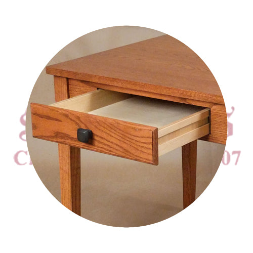 Splendid Shaker End Table with Single Compartment