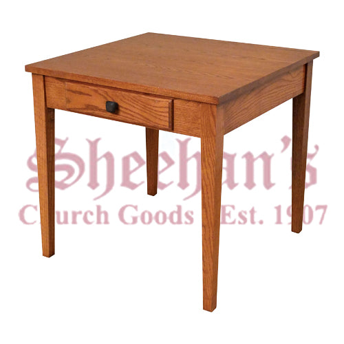 Splendid Shaker End Table with Single Compartment