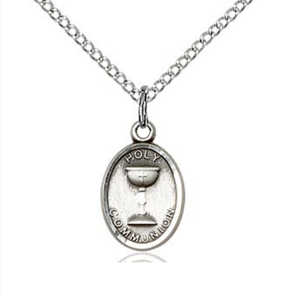 Sterling Silver First Communion Pendant