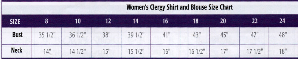Ladies Short Sleeve Tab Collar Clergy Shirt from Murphy