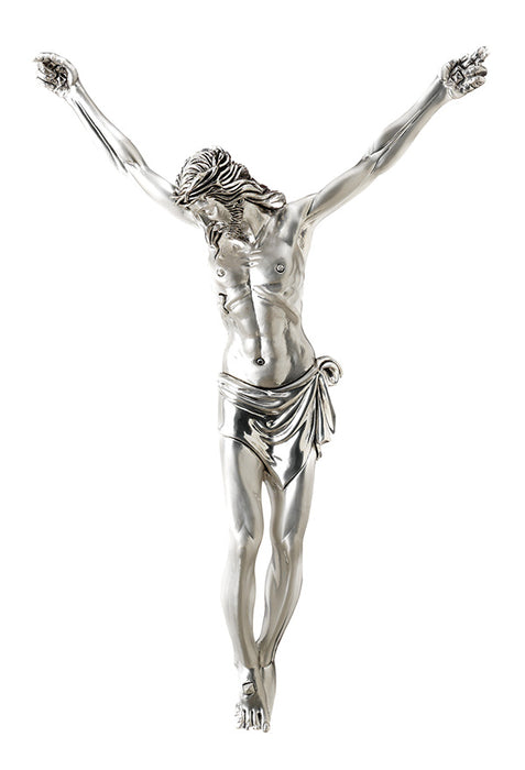 Processional Cross with Polished Aluminum Corpus